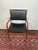 1960s Mid Century Modern Arm Chair With Leather Seat For Sale In New York - Image 6 of 8