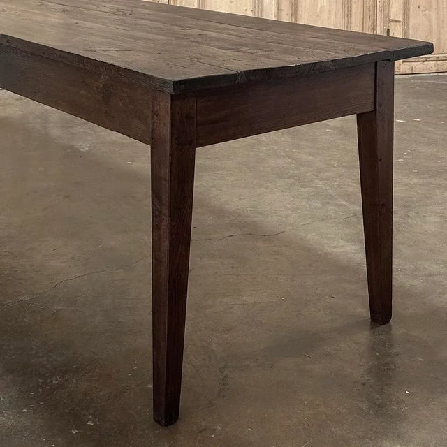 19th Century Grand Rustic Country French Banquet Table For Sale - Image 12 of 12