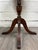 Wood Vintage Imperial Furniture All Mahogany Drum Table End Table Lamp Table For Sale - Image 7 of 13