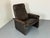 Black Mid-Century Modern Brutalist Leather Lounge Chair from de Sede, 1960s For Sale - Image 8 of 8