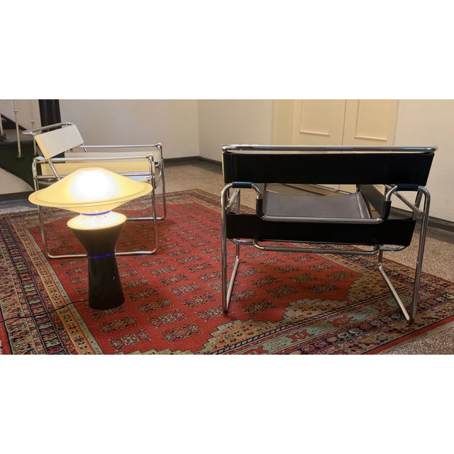 Vintage Bauhaus Wassily Armchair by Marcel Breuer for Gavina Knoll, 1970s For Sale - Image 9 of 18