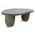 Contemporary Stone Boulder Organic Modern Outdoor Bench / Coffee Table For Sale - Image 3 of 8
