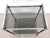 Mid-Century Italian Chrome and Glass Two Tier Rolling Bar Cart, 1970s For Sale - Image 14 of 17