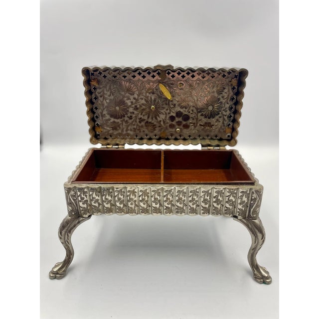 Traditional Mid 20th Century Fred Zimbalist Music Company Music Box For Sale - Image 3 of 13