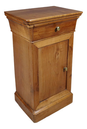 Late 19th Century Louis-Philippe Bedside Table in Cherry Wood