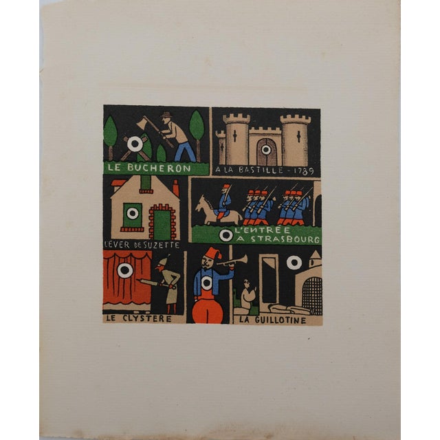 Lucien Boucher, Le conteur, Lithograph For Sale - Image 6 of 6