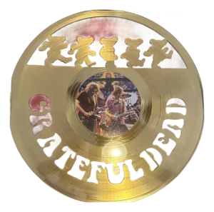 Collectible Gold Grateful Dead Vinyl