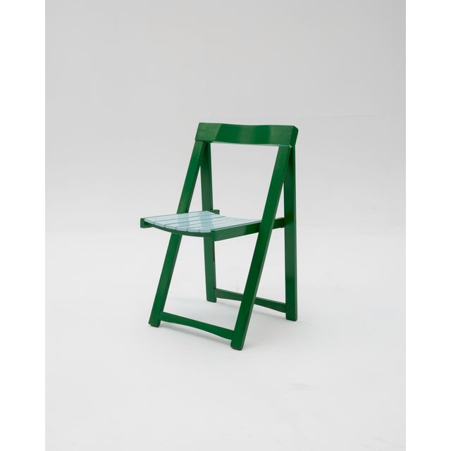 Trieste Folding Chairs by Aldo Jacober, 1970s, Set of 3 For Sale - Image 4 of 6