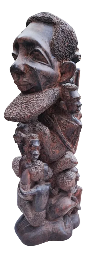 Sculpture of the Family Tree of the Makonde People, 1970s