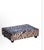 Late 20th Century Oversized Rrectangular Ottoman in Clarence House Italian Zebra Velvet For Sale In Los Angeles - Image 6 of 8