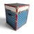 Vintage American Flag Patriotic Steamer Trunk W/ Working Key For Sale - Image 15 of 18