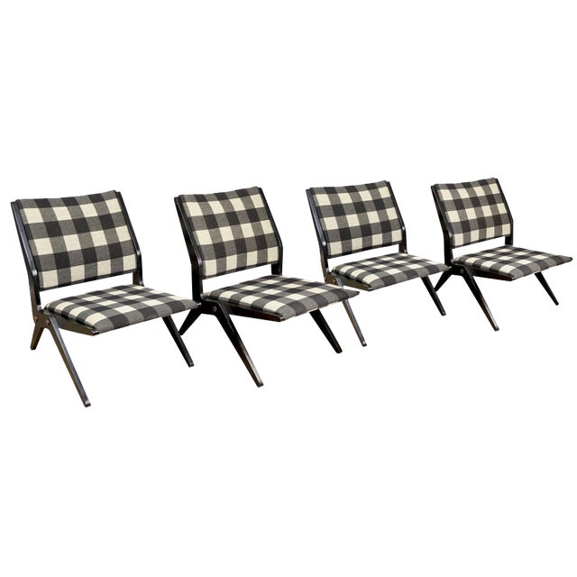 Set of Easy Chairs by Hans Mitzlaff & Albrecht Lange for Eugen Schmidt - Soloform 1950s For Sale