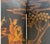 Large Chinese Eight-Panel Black Lacquer Folding Screen With Scholar Landscape, Circa 1925–1940 For Sale - Image 11 of 13
