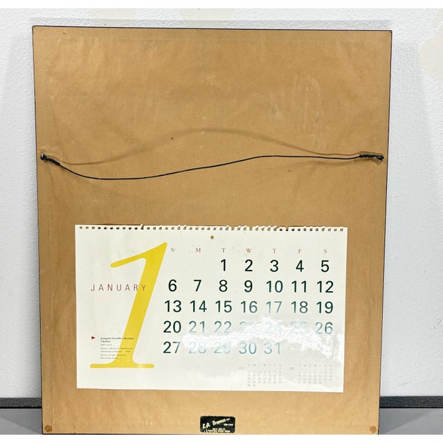 Printmaking Materials "Elena and Maria" – Framed Fine Art Print After Joaquín For Sale - Image 7 of 7