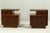 Wood Mid-Century Nightstands with Walnut Veneer and Black Opal Glass Tops, 1960s, Set of 2 For Sale - Image 7 of 17