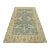 Oushak Rug 5’11” X 8’11” Blue Wool Traditional Hand-Knotted Oriental Carpet For Sale