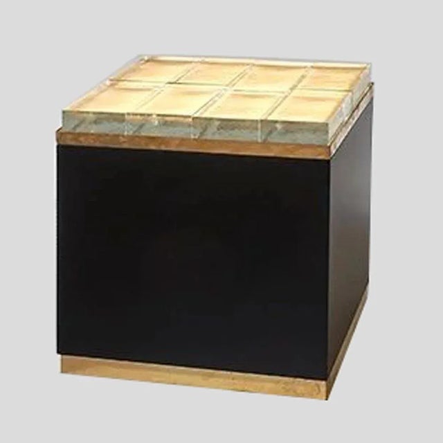 Mid-Century Italian Illuminating Coffee Table For Sale - Image 11 of 11