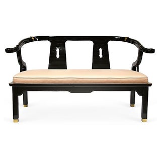 James Mont-Style Ming Settee For Sale