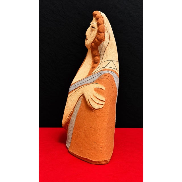 Clizia, Dama Limited Edition 10/100, 1960s, Terracotta For Sale - Image 4 of 10