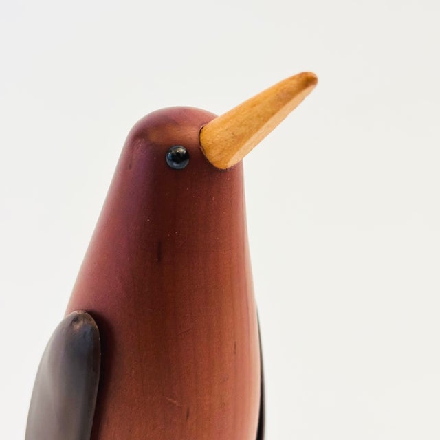 Mid 20th Century MCM Senshukai Wood Royal Pet - Penguin For Sale - Image 5 of 8