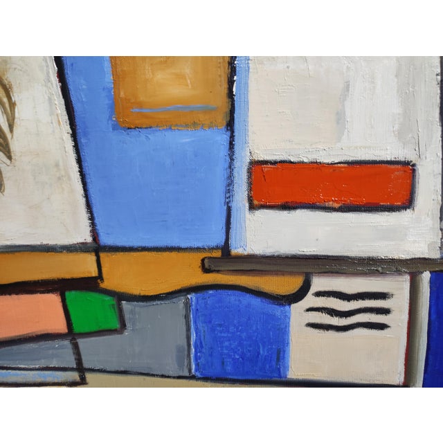 Vie D'atelier, Abstract Studio, Contemporary, French, Framed by Sophie Dumont For Sale - Image 4 of 9