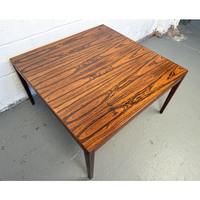 Mid-Century Modern Danish Rosewood Coffee Table For Sale - Image 4 of 10