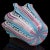 Pink Murano Fratelli Toso Vintage Pink White Blue Italian Art Glass Decorative Fazzoletto Flower Vase For Sale - Image 8 of 8