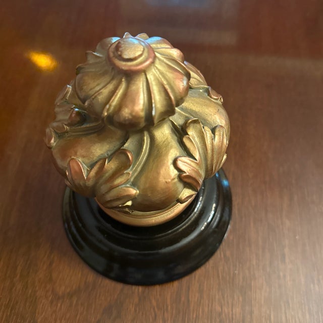 Decorative Baroque Finial For Sale - Image 4 of 6