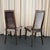 Harvey Probber Pair of Mid-Century Modern Highback Dining Chairs by Harvey Probber For Sale - Image 4 of 9