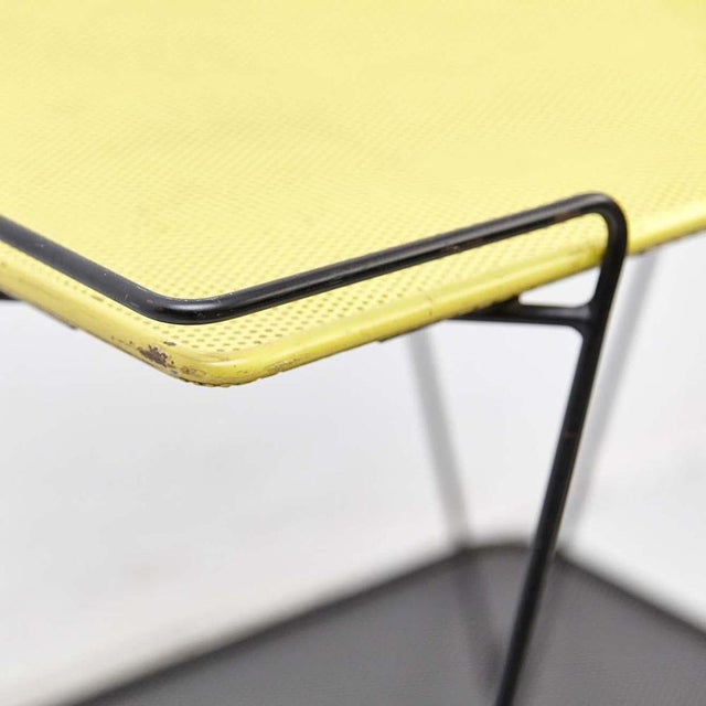 Mathieu Matégot Yellow and Black Trolley attributed to Mathieu Matégot, 1950s For Sale - Image 4 of 16