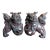 Vintage Hand Carved Foo Dogs - Set of 2 For Sale