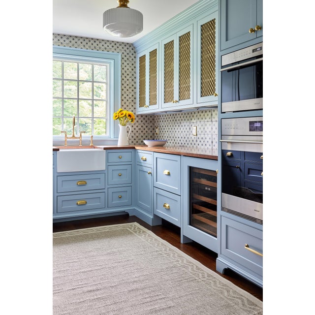 Contemporary Erin Gates by Momeni Saybrook Ripple Grey Area Rug 6'6" X 9' For Sale - Image 3 of 12