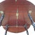 Mid 20th Century Italian Inlay Style Rolling Bar Tea Cart Drop Leaf Sides For Sale - Image 9 of 10