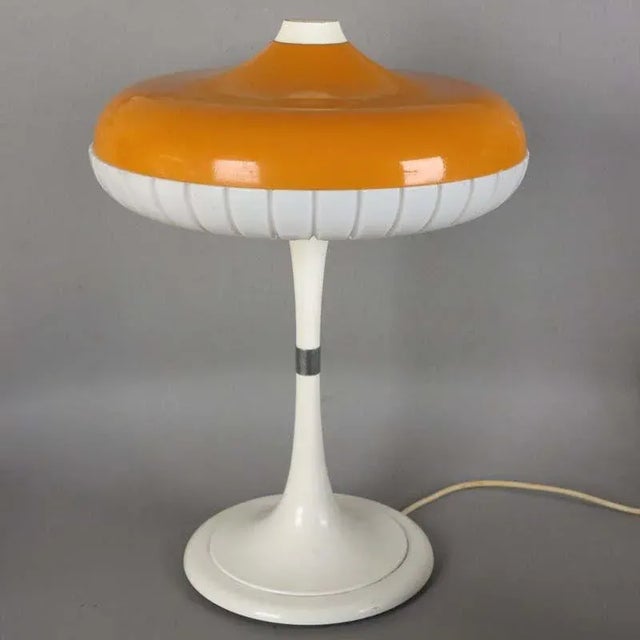 Metal Vintage Model Siform Table Lamp from Siemens, 1970s For Sale - Image 7 of 7