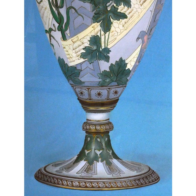 Figurative 1960s Photorealist Chinoiserie Vase Still Life Oil Paintings, Framed - a Pair For Sale - Image 3 of 11