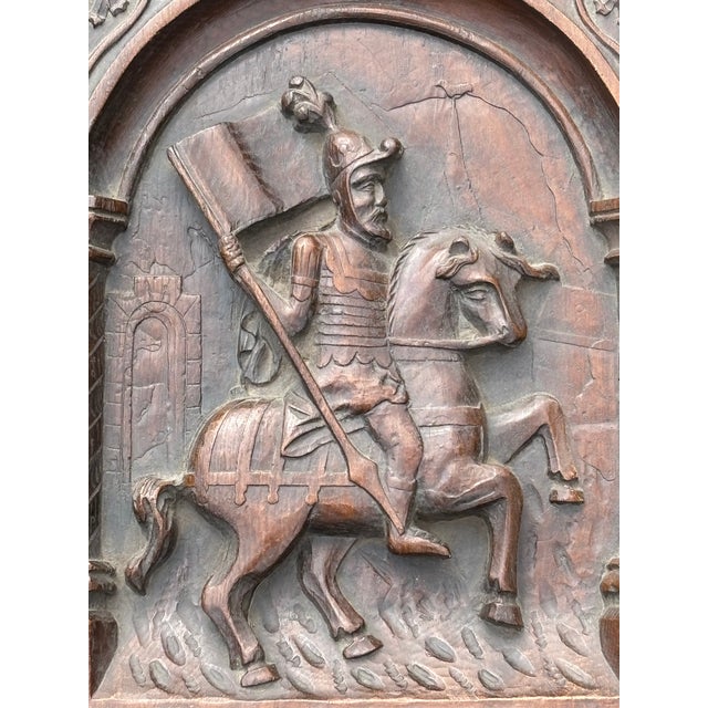 King Arthur, Camelot and the Knights Templar! A wonderful - and heavy - bas relief style wall plaque. Similar to a...