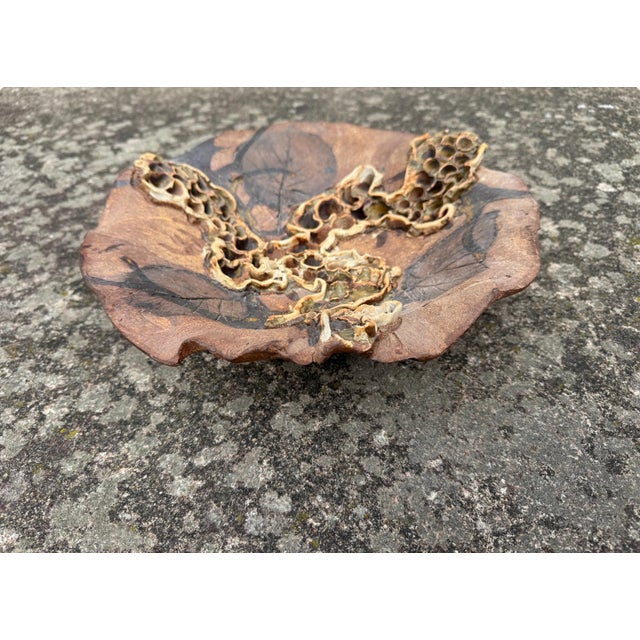 Large Danish Brutalist Stoneware Bowl by Bodil Marie Nielsen, 1970s For Sale - Image 3 of 8