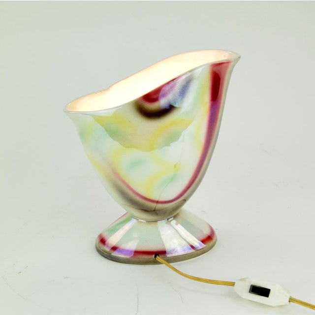 Mid-Century Modern Mid-Century Modern Porcelain Desk Lamp For Sale - Image 3 of 7