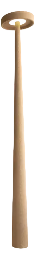 Printed Nature Econit Wood 345 Floor Lamp by Harry Thaler