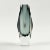 Mid-Century Modern Labelled Sommerso Murano Glass Vase by Flavio Poli for Alessandro Mandruzzato, Italy For Sale - Image 3 of 9