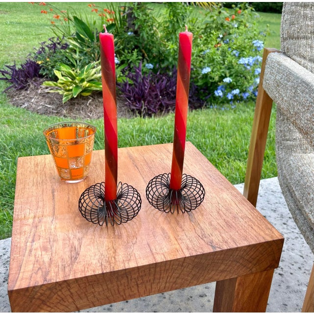 Hand Hewn Natural Cherry Table With Mortise and Tenon Joinery For Sale - Image 10 of 12