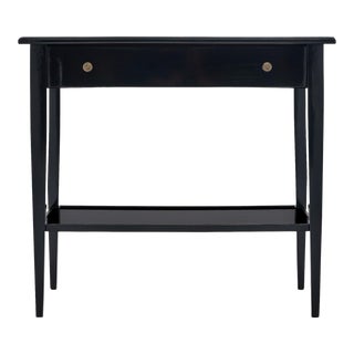Louis XVI French Ebonized Console Table, 1910 For Sale