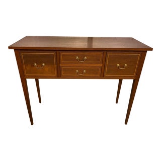 Early 21st Century Handmade Wooden Entry Table For Sale