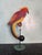 Folk Art Vintage Folk Art Parrot Balancing Kinetic Sculpture For Sale - Image 3 of 7