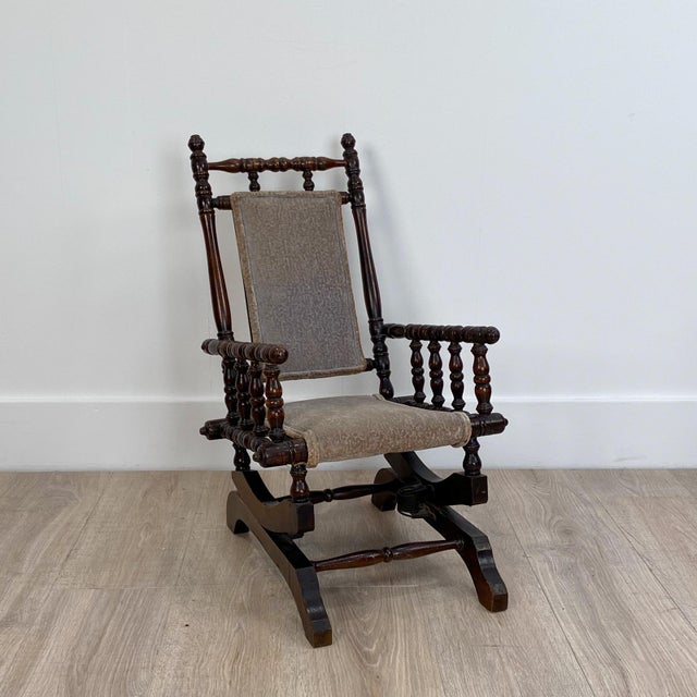 Child's Rocker, American Circa 1880 For Sale In San Francisco - Image 6 of 6