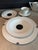 A striking and complete 14‑place‑setting service of 1987 Sasaki Fine China, showcasing the brand’s iconic late‑80s...