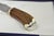 Late 20th Century Scully & Scully Arts & Crafts Natural Staghorn Handle Steak Knives - Set of 6 For Sale - Image 11 of 16