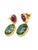 Early 21st Century Bochic "Capri" Ruby & Rough Cut Emeralds Set In 18K Gold & Silver For Sale - Image 5 of 7