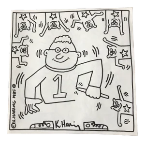 1985 Vintage Keith Haring Coloring Book