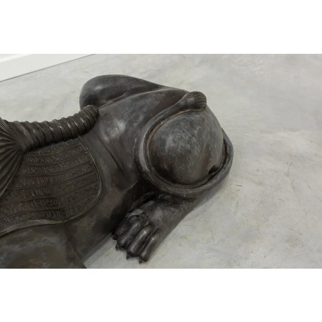 Sphinxes, Bronze, Set of 2 For Sale - Image 3 of 12